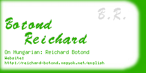 botond reichard business card